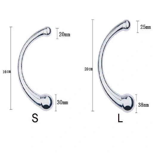 Steel 5858 Ended Elegant Stainless Double Hook Anal 1215